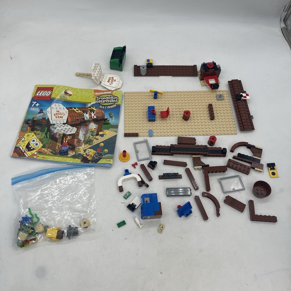 LEGO SpongeBob SquarePants: Krusty Krab (3825) Incomplete